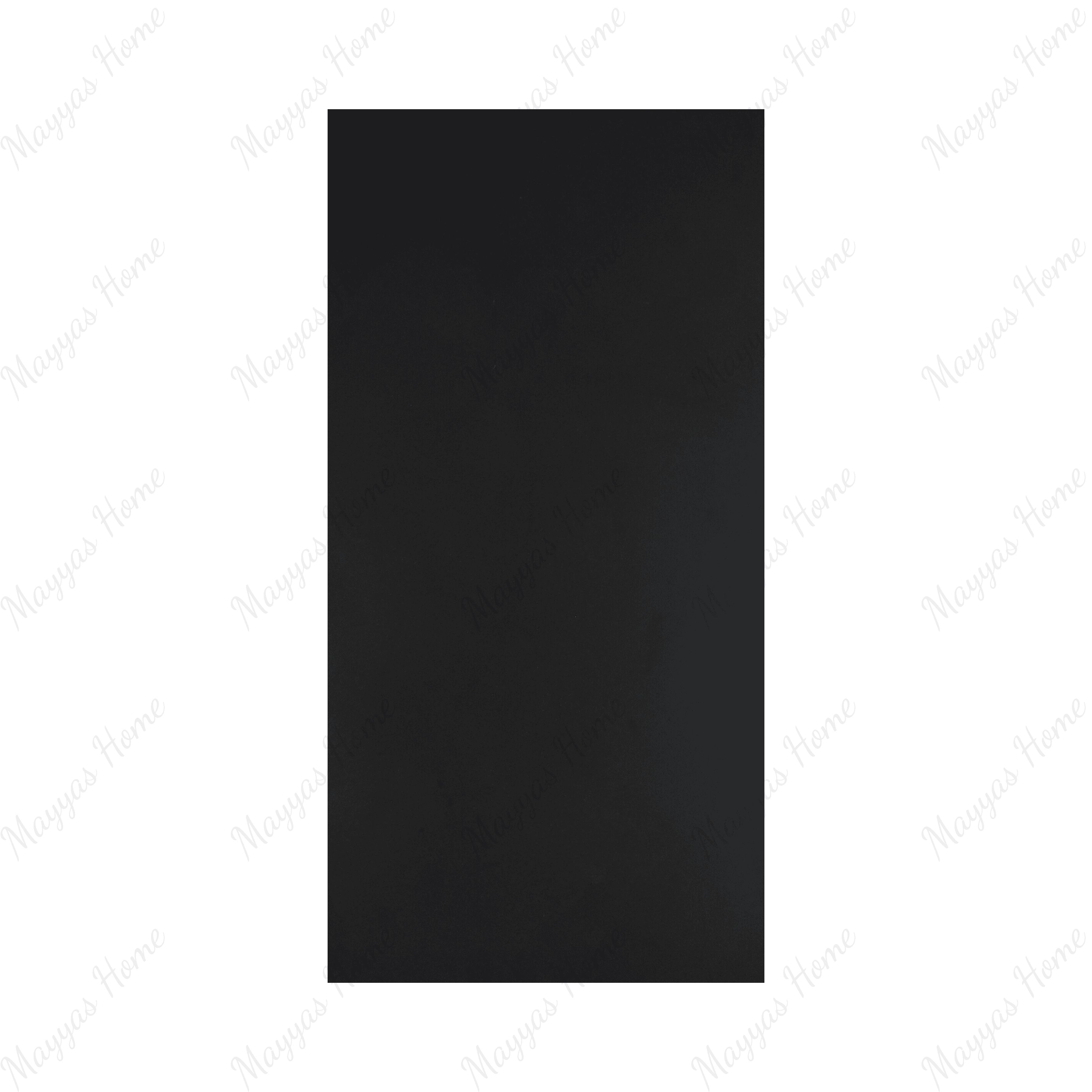 Uni Dark Black 120x240cm matt porcelain tile. Deep black finish with smooth matt surface, 09mm durable porcelain for walls and floors.