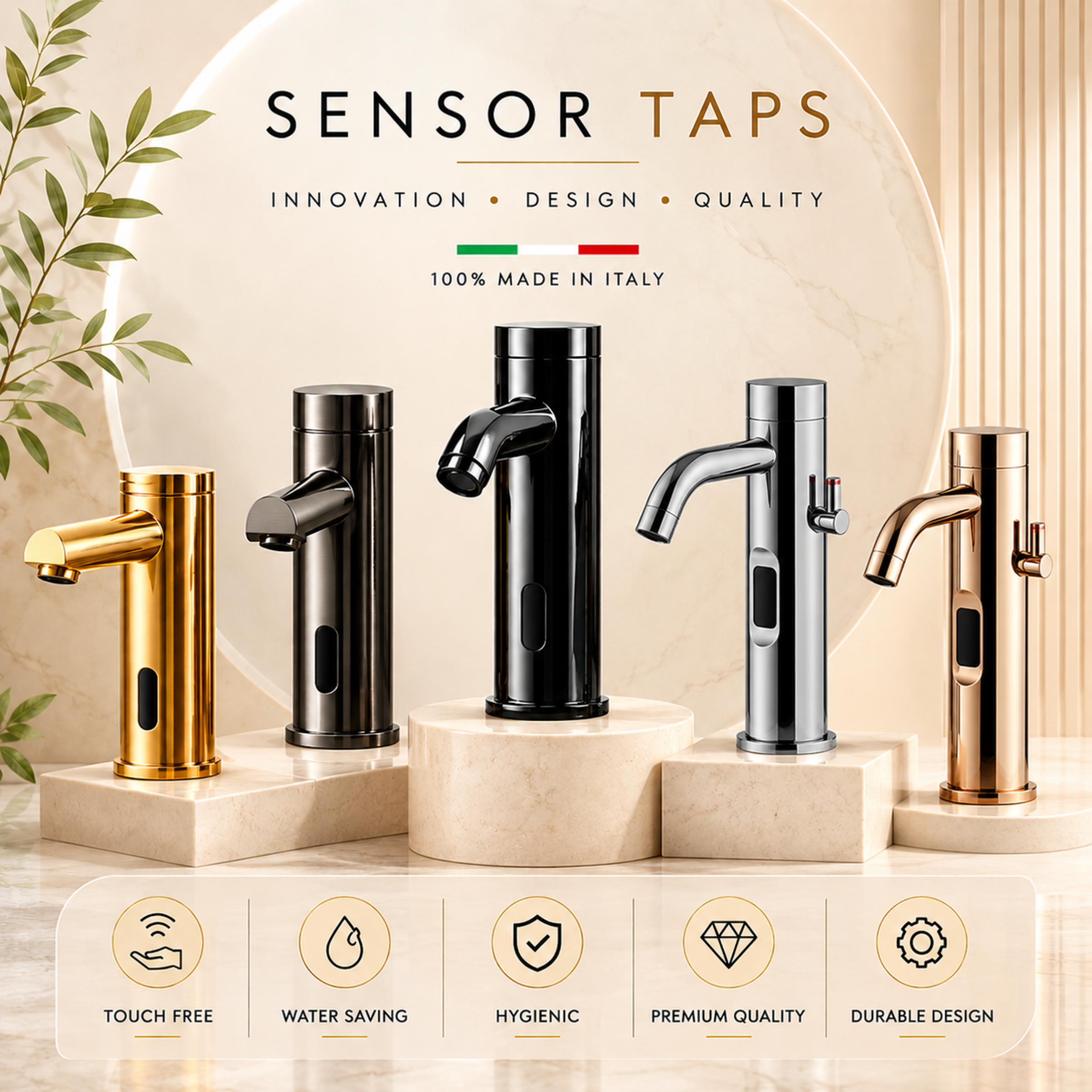 Sensor taps