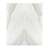 PLACIA BIANCO 120x280cm 09mm – Book-Match Glossy Porcelain Tile