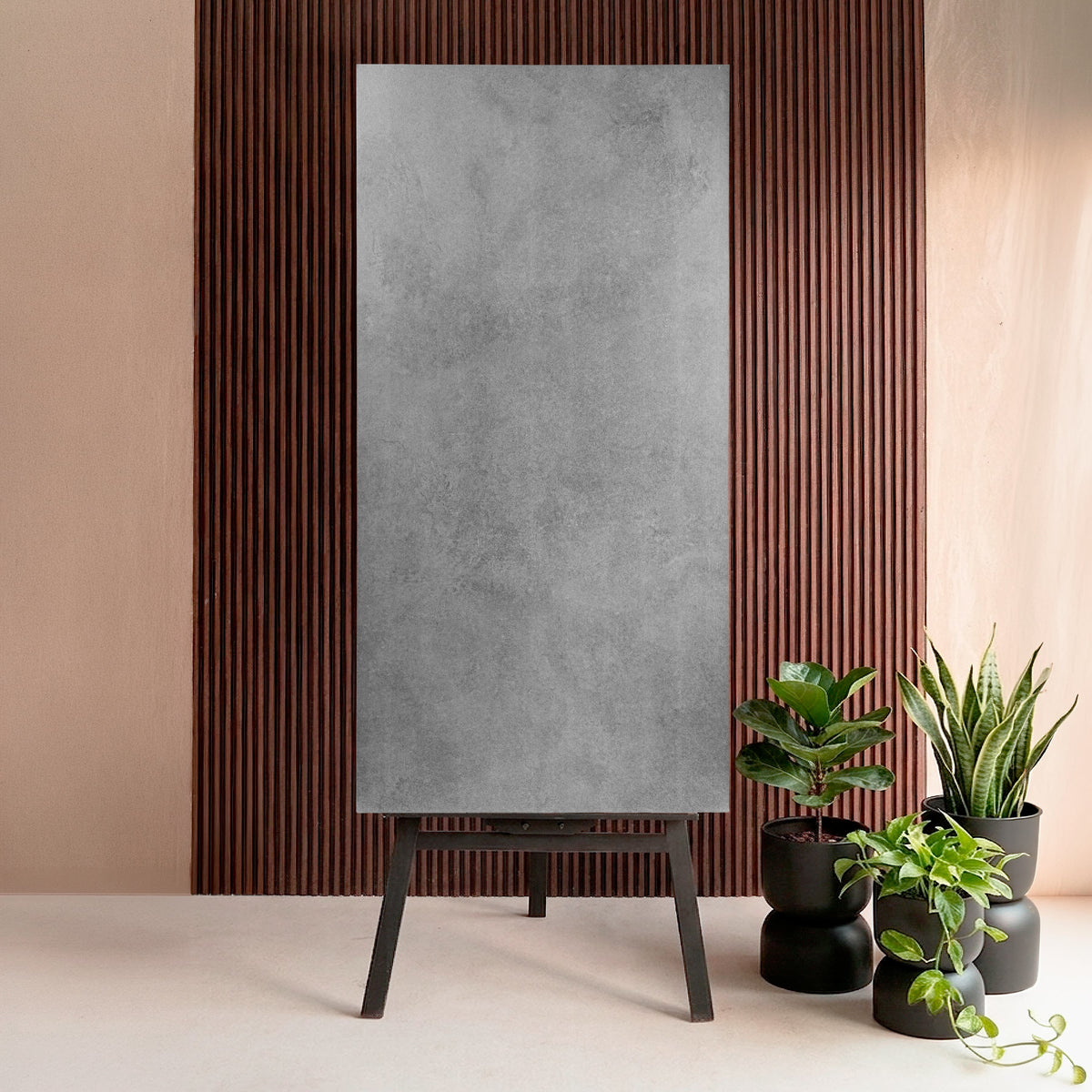 Cemento Nero Industrial Concrete Look Porcelain Tile 60x120cm | 09mm