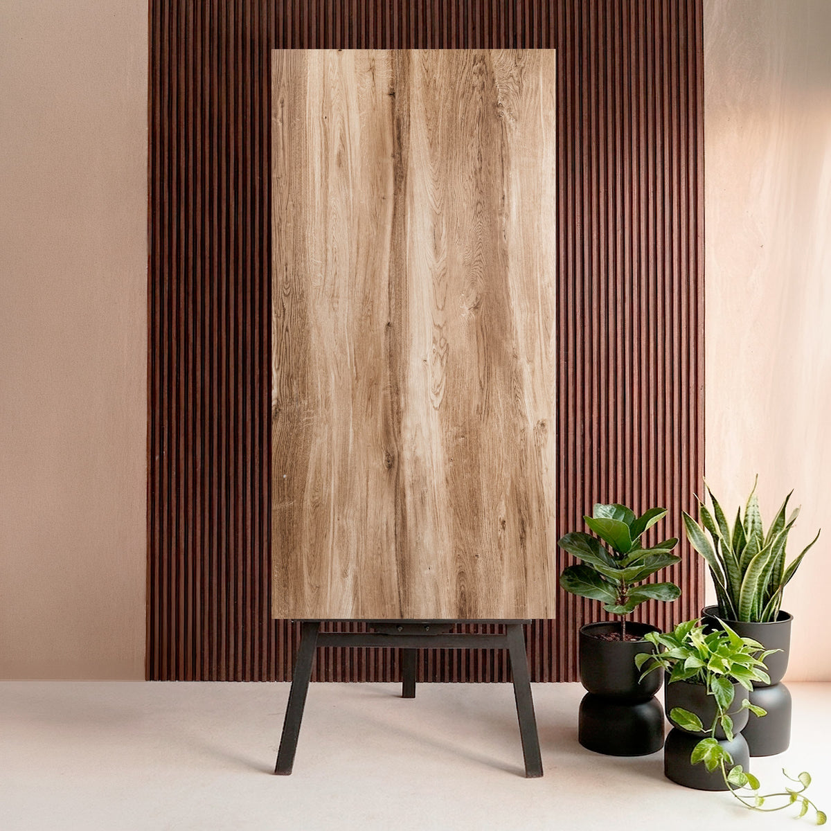 Cedar Wood Brown Azan Luxury Wood Look Porcelain Tile 60x120cm – 9mm Thickness