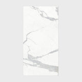 Calacatta Extra marble-look porcelain slab with bold grey veining