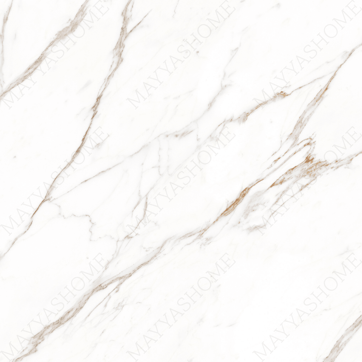 CALACATTA LIGHT 120x278cm 09mm – Book-Match Glossy Porcelain Tile