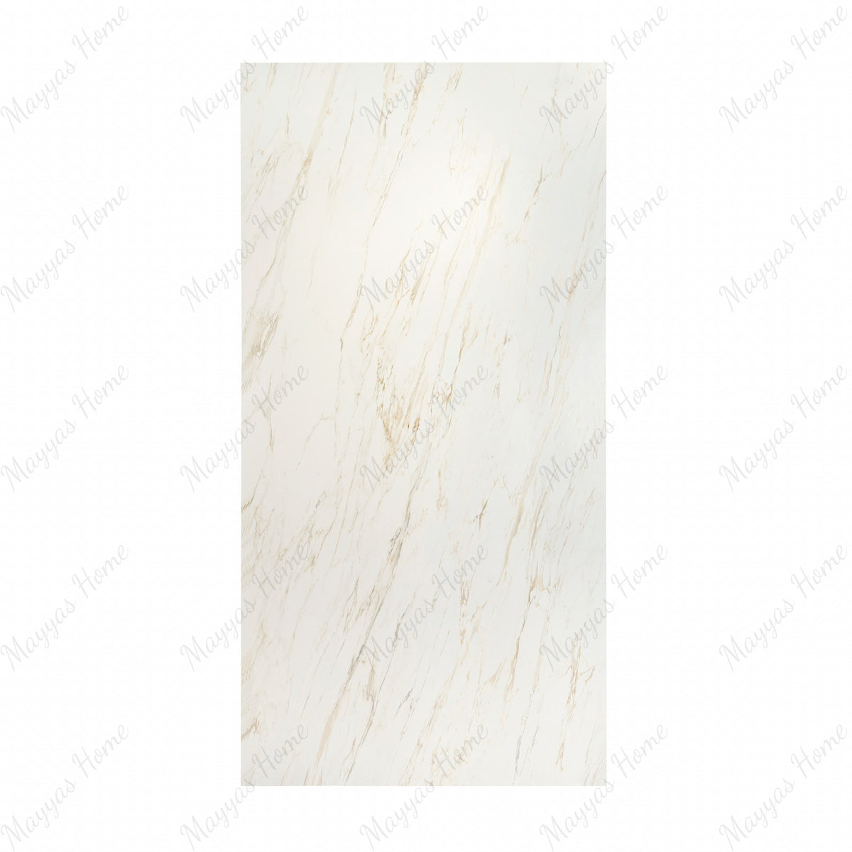 Hore Statuario 120x240cm matt porcelain tile with 09mm thickness. White marble look with soft grey veins, elegant matt finish for walls and floors.