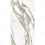 Hermitage 160x320cm 06mm – Book-Match Glossy Porcelain Tile