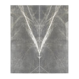 MARQUINA GREY 120x280cm 09mm – Book-Match Glossy Porcelain Tile