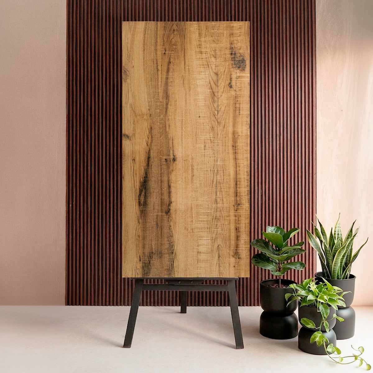 Bark Wood Natural Rustic Wood Look Porcelain Tile 60x120cm | 09mm