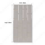White 25L Civory 30x60cm 09mm Porcelain Tile