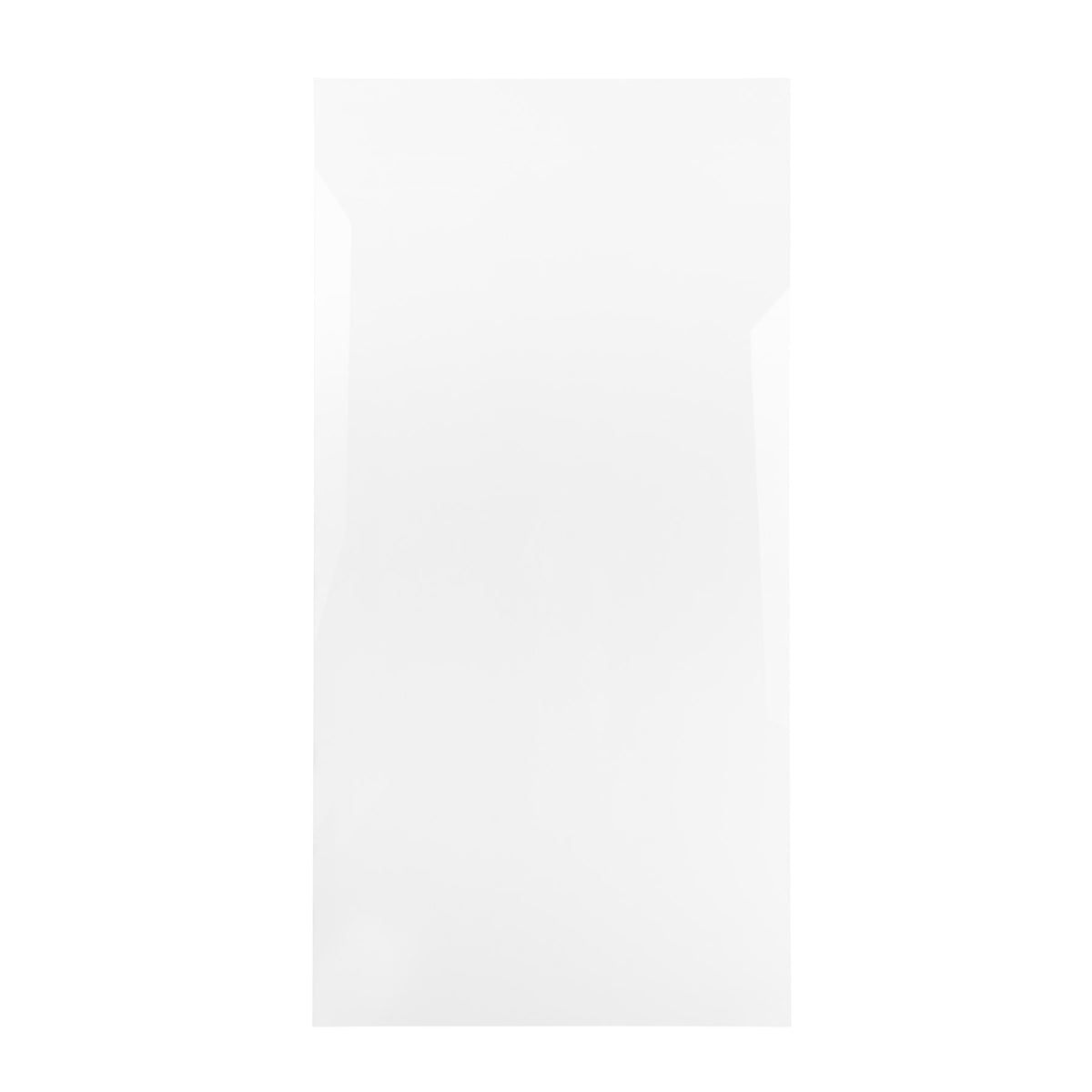 Crystal White 120x240cm 09mm – Glossy Tile