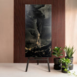 Black Onyx Panther Luxury Marble Look Porcelain Tile 60x120cm
