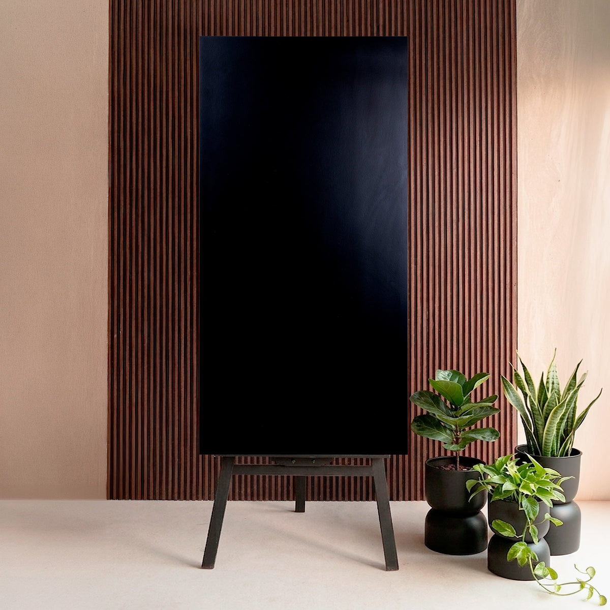 Solid Black Matte Finish Porcelain Floor Wall Tile 60x120cm 9mm