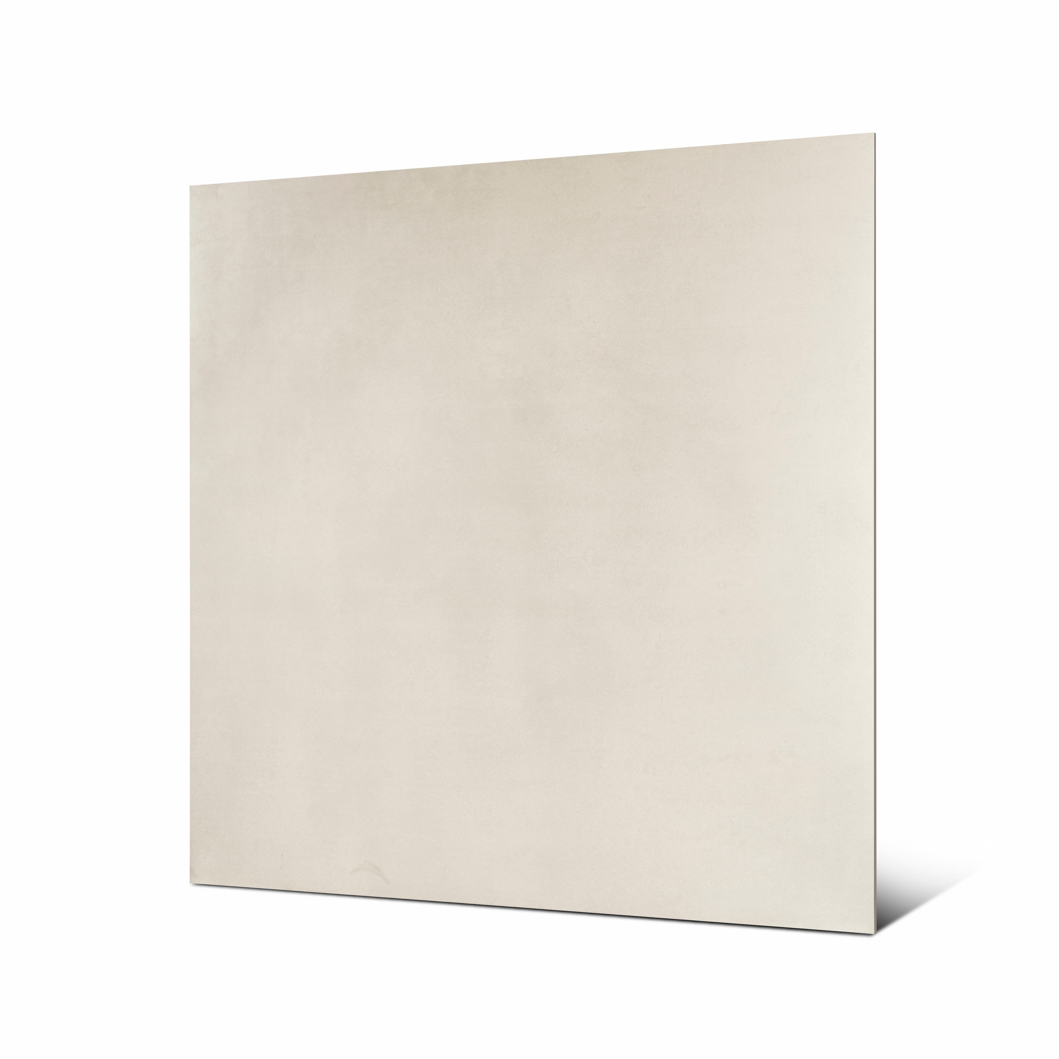 Portland Bianco 120x120cm matt porcelain tile with subtle stone textures. Durable, elegant, and perfect for modern floors and walls.