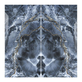 Onice Cobalto 160x320cm 06mm – Book-Match Glossy Porcelain Tile