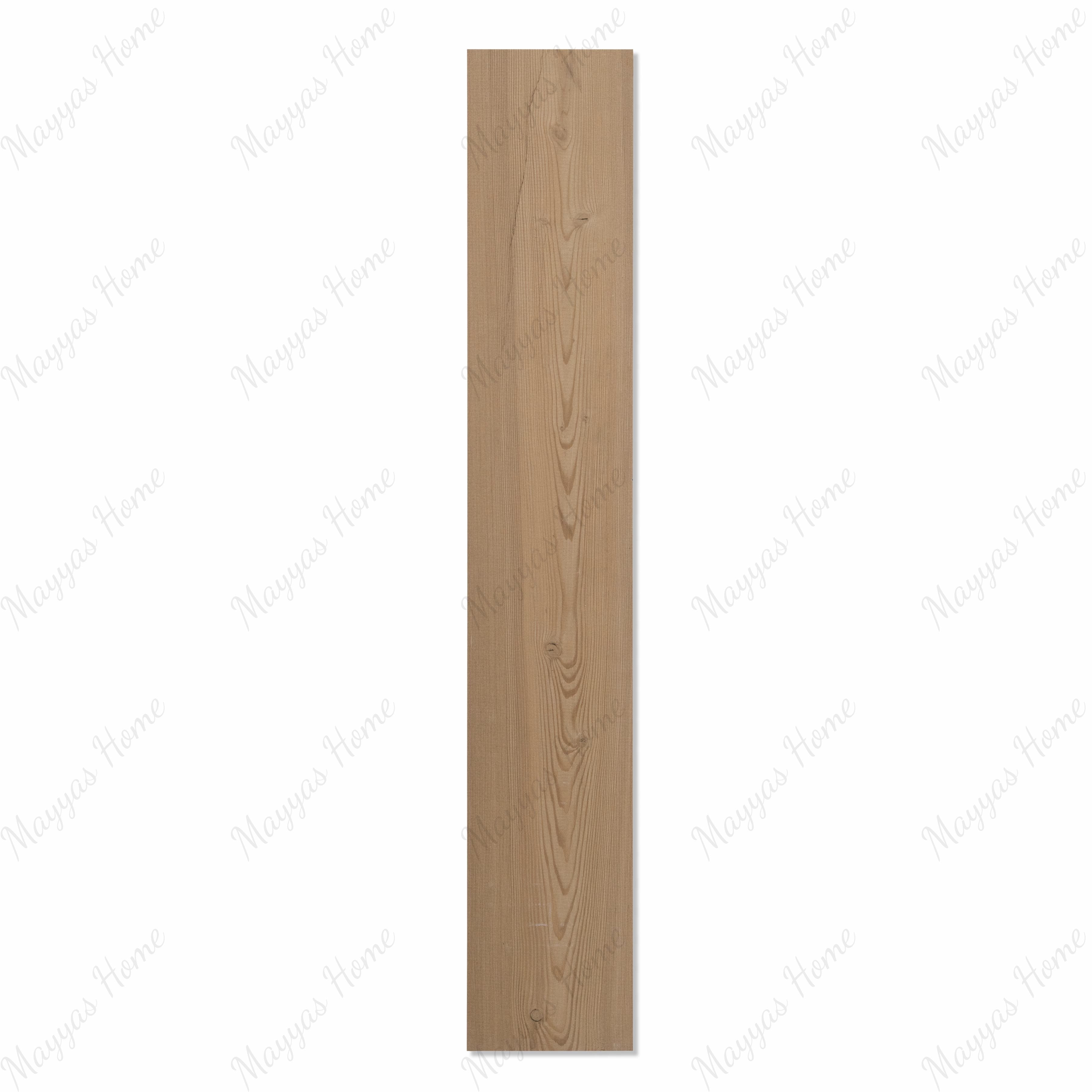 GLASS CREMA 20x120cm tile features a matte cream wood-look finish, 09MM thick—perfect for bright, modern interiors with durability and easy maintenance.