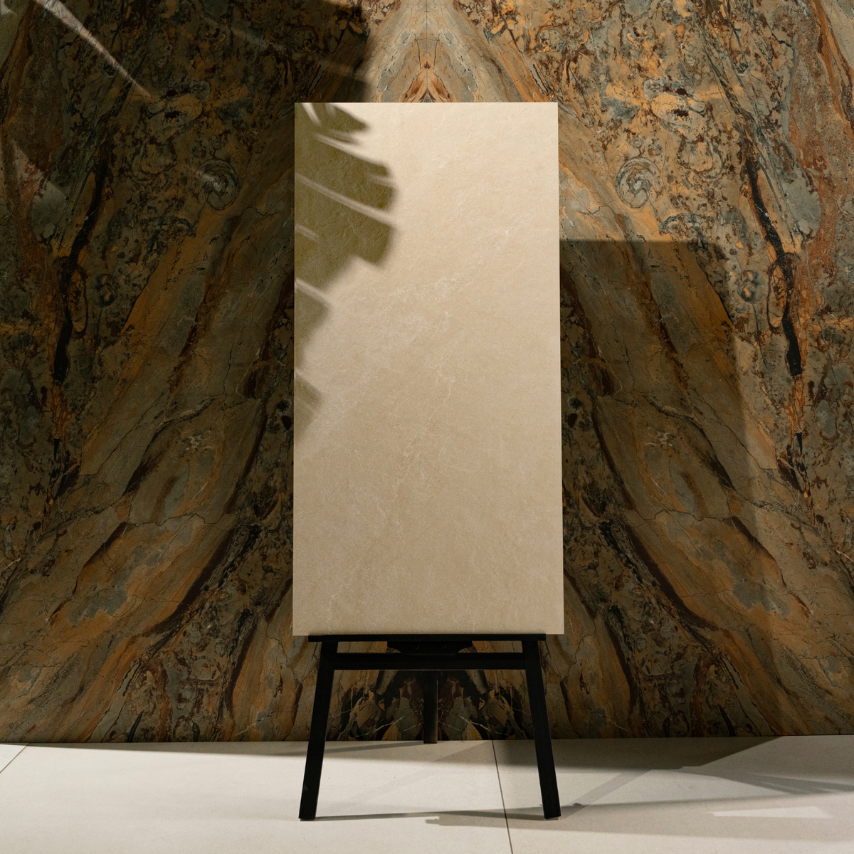 Cosmic Ivory Marble Look Porcelain Tile 60x120cm – 16mm Thickness
