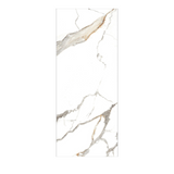Calacatta Gold 80×240cm White 15mm – Glossy Porcelain Tile