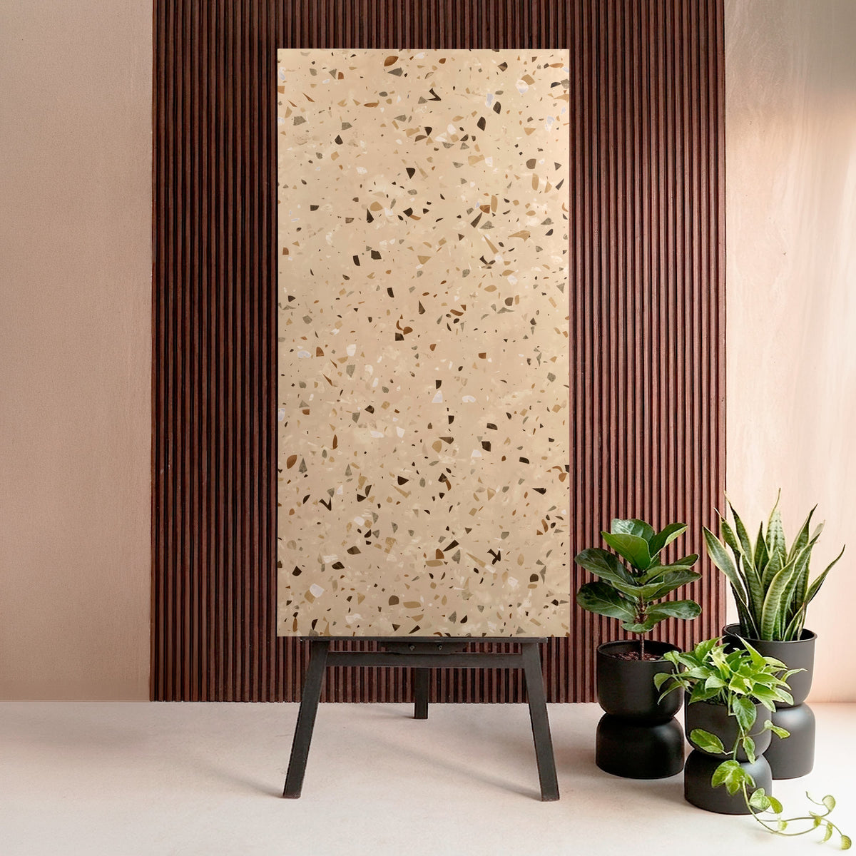 AMATA BEIGE 60x120cm Carving Matt Porcelain Tile – 9MM Textured Beige Finish