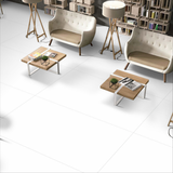 Crystal White 120x240cm 09mm – Glossy Tile