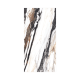 Calacatta Oyster 120x240cm 09mm Book-Match Glossy Porcelain Tile