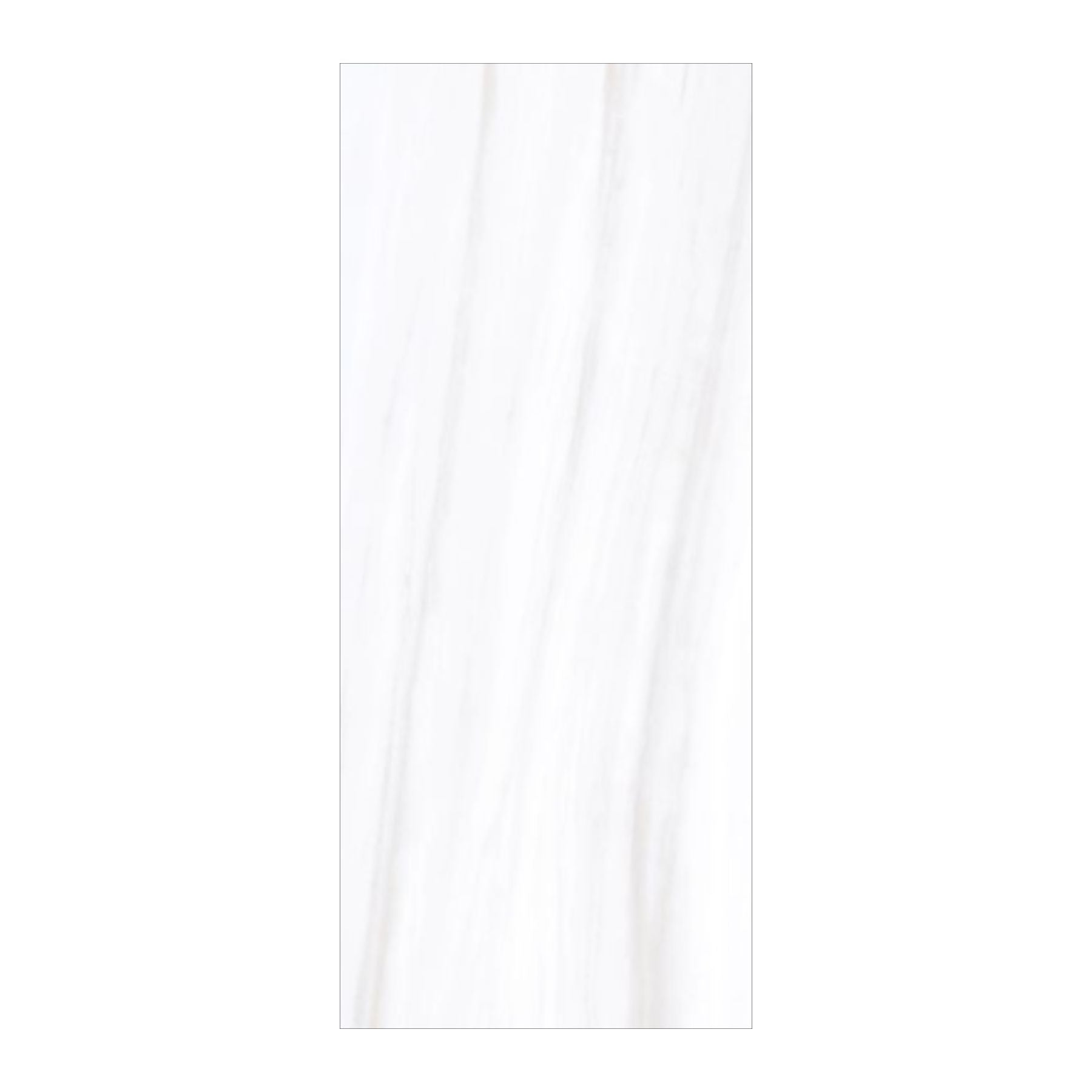 Aldorado Bianco Crystal Polish Colorbody porcelain slab 120x280cm, 9mm thick, with Random 03 marble look for premium floors, walls and interiors.