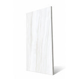 Aldorado Bianco Crystal Polish Colorbody porcelain slab 120x280cm, 9mm thick, with Random 03 marble look for premium floors, walls and interiors.