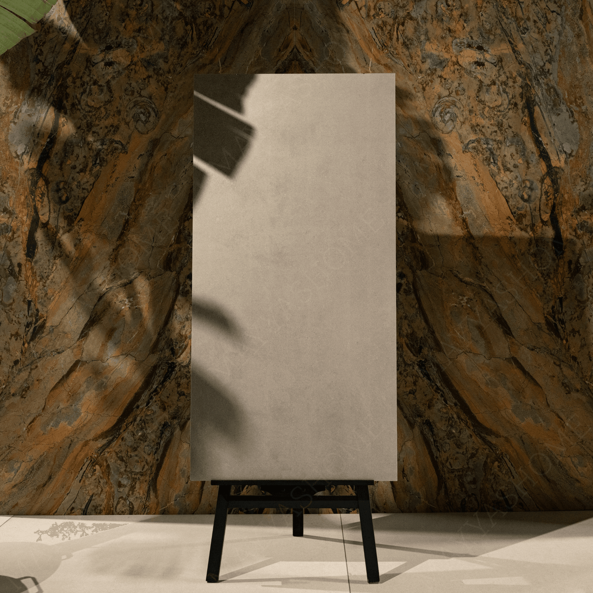 Almora Tusk porcelain tile 60x120cm with 9mm thickness features a warm marble look, durable porcelain body, premium finish for floors and walls.