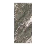 Alpine Green Bookmatch Royal Polish Colorbody porcelain slab 120x280cm, 9mm thick, with a rich green marble look for statement floors, walls and interiors.