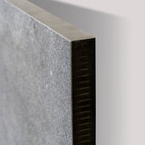 Aosta Grey porcelain tile 60x120cm 2mm thickness, grey stone look design, durable porcelain tile for modern floors and walls.