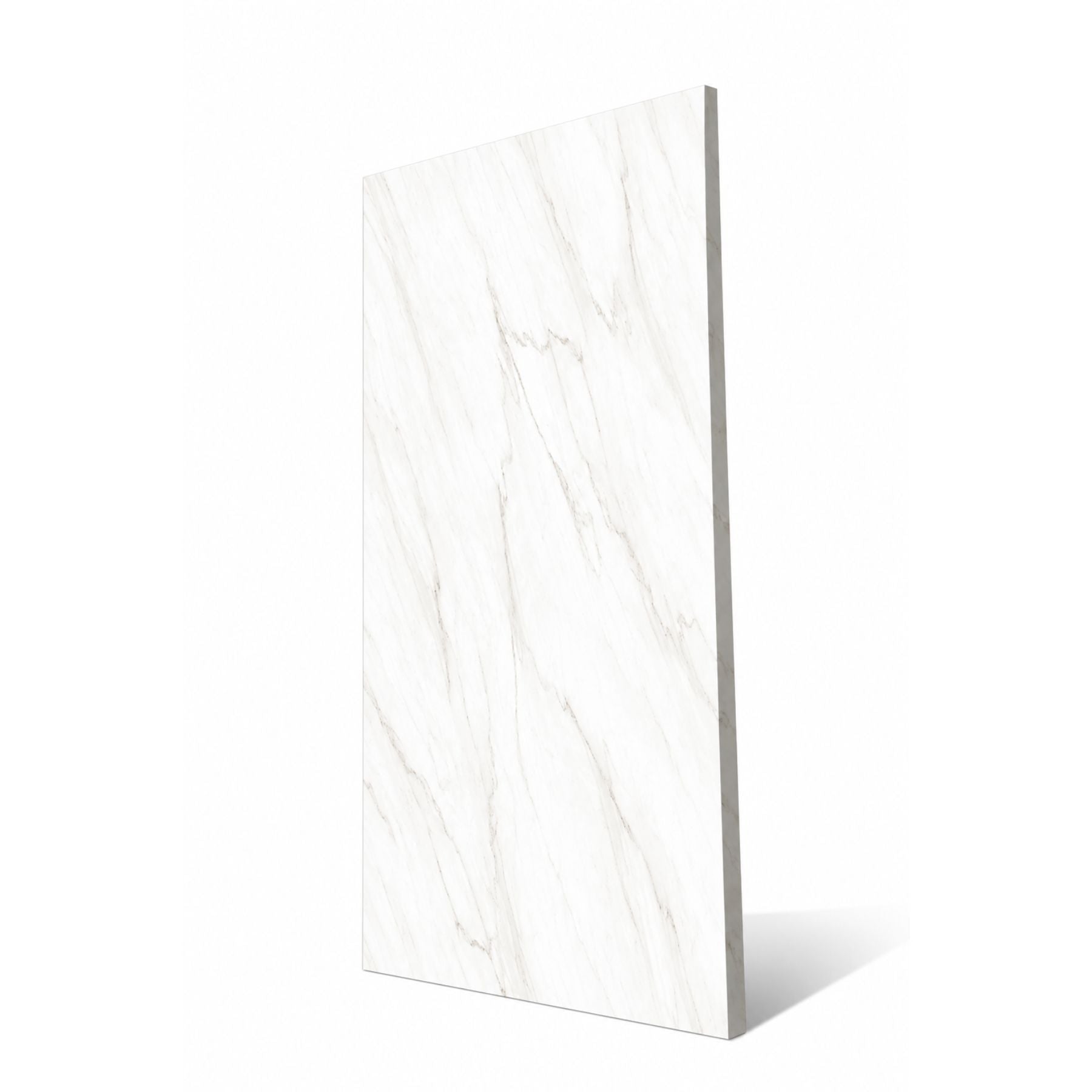 Bianco Rosse Crystal Polish Colorbody porcelain slab 120x280cm, 9mm thick, featuring Random 03 marble look for premium floors, walls and interiors.