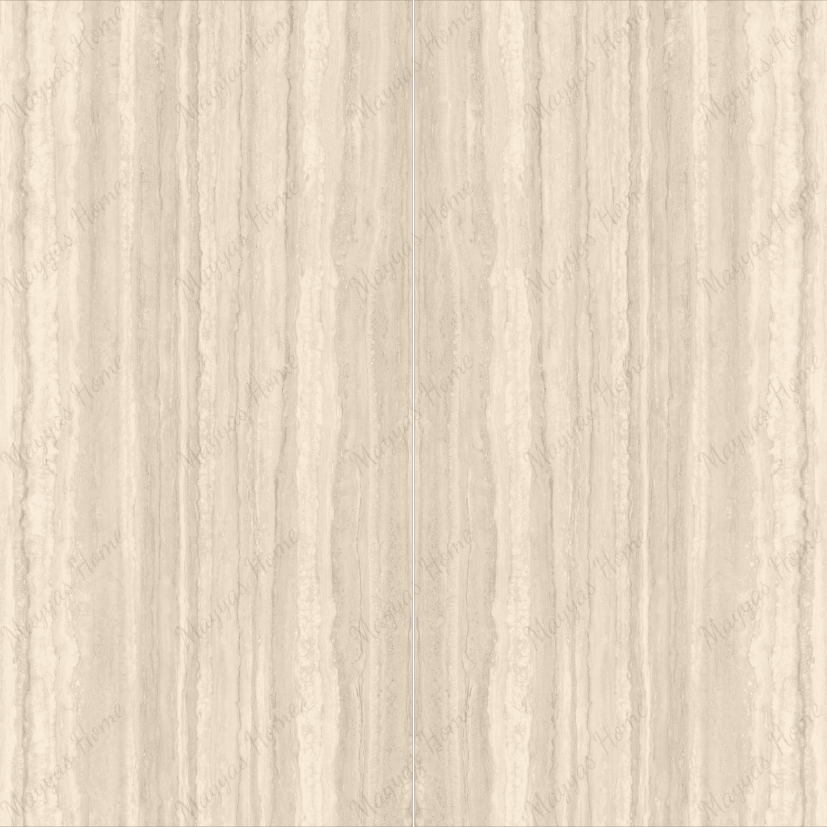 Heaven Travertino Beige 160x320cm 06mm – Book-Match Matt Porcelain Tile