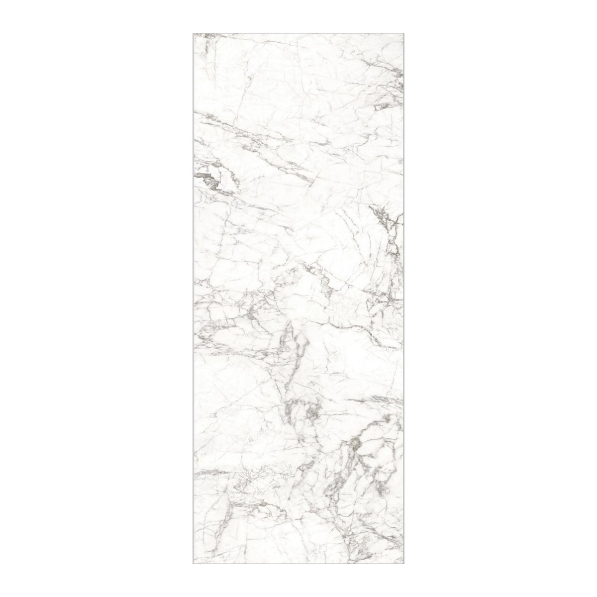 Calacatta White 80×320cm / 120×240cm White 15mm – Glossy Porcelain Tile