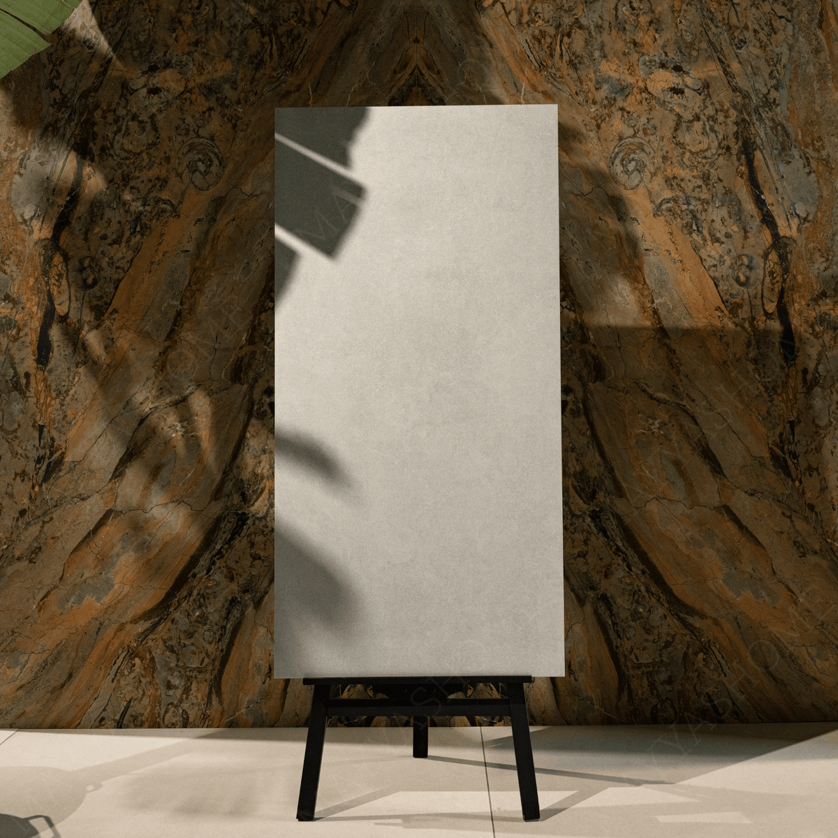 Cemento Bianco porcelain tile 60x120cm with 9mm thickness features a modern concrete look, durable porcelain body for floors and walls.
