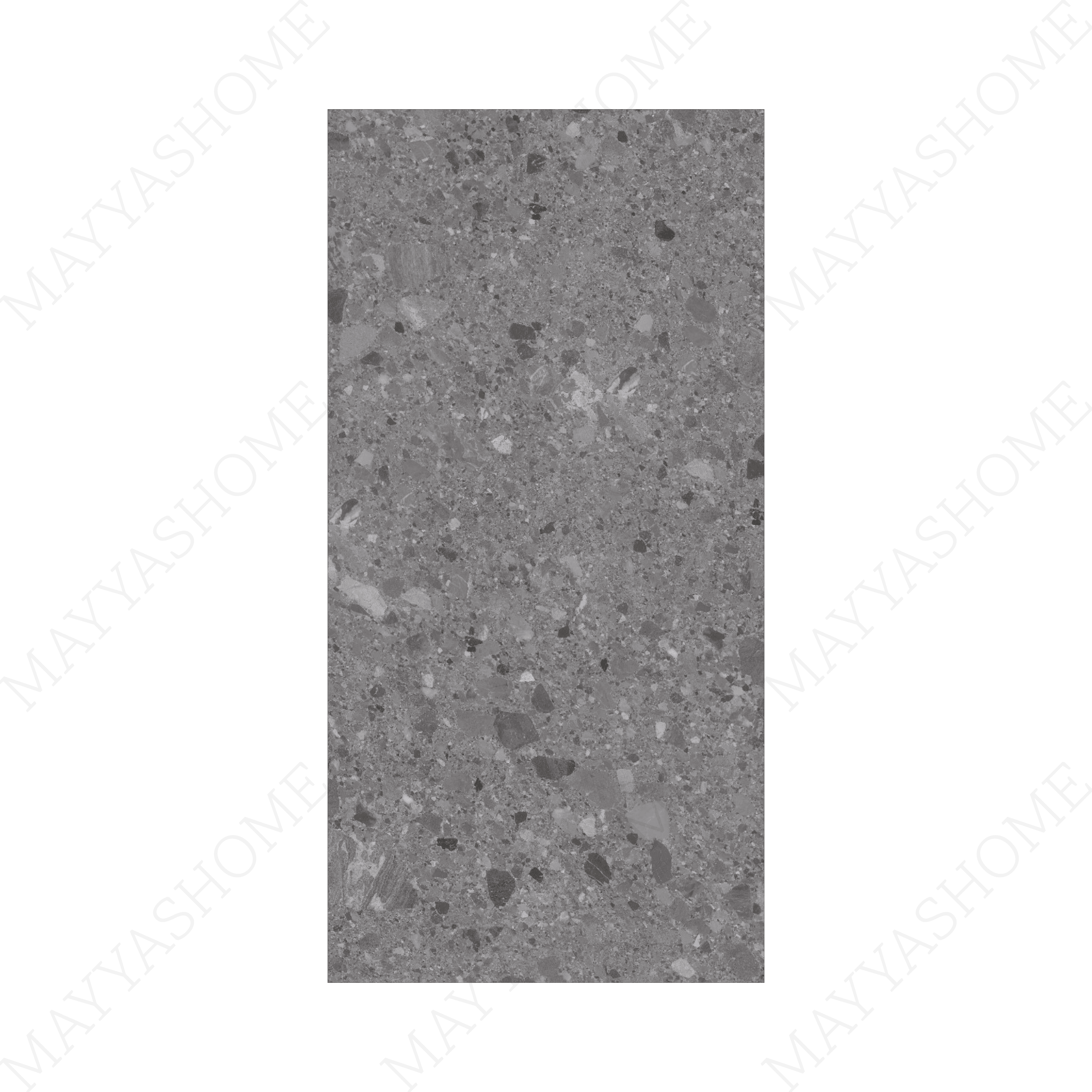  Chepoo Dark Grey 120x240cm carving matt porcelain tile with durable 09mm thickness. Dark grey textured matt finish for stylish walls and floors.