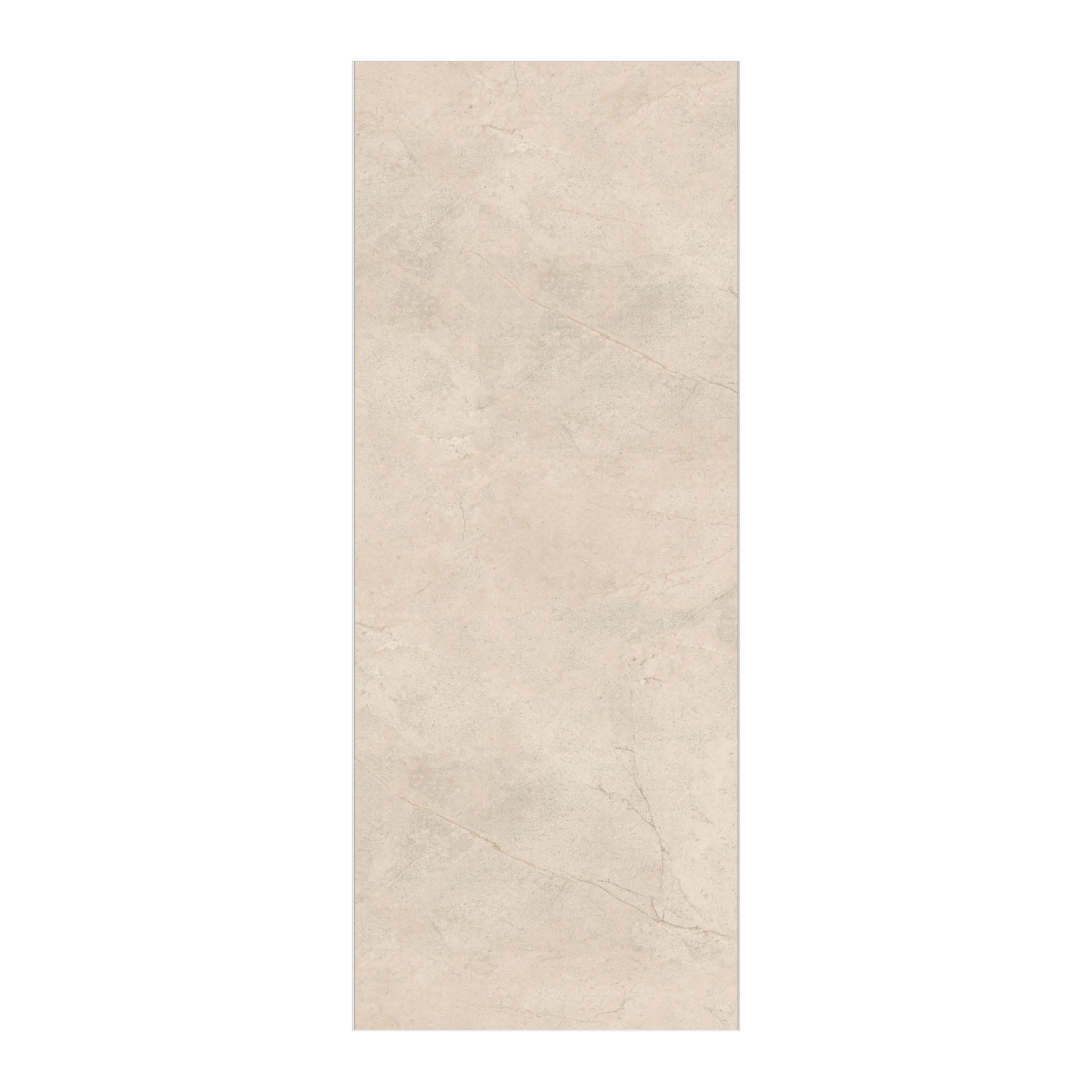 Crema Marfil beige large-format porcelain tile with subtle marble veining in 80x320cm size