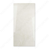 Crema White glossy marble effect porcelain tile 60x120cm with 9mm thickness features soft cream tones, subtle veining and elegant polished finish.