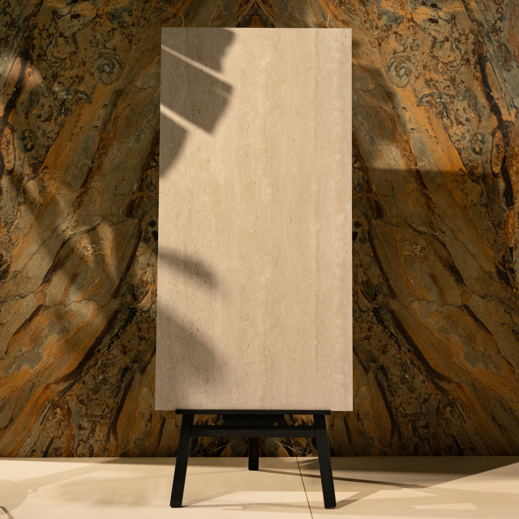 Crystal White porcelain tile 60x120cm with 9mm thickness, marble look finish, durable porcelain, ideal for floors and walls.