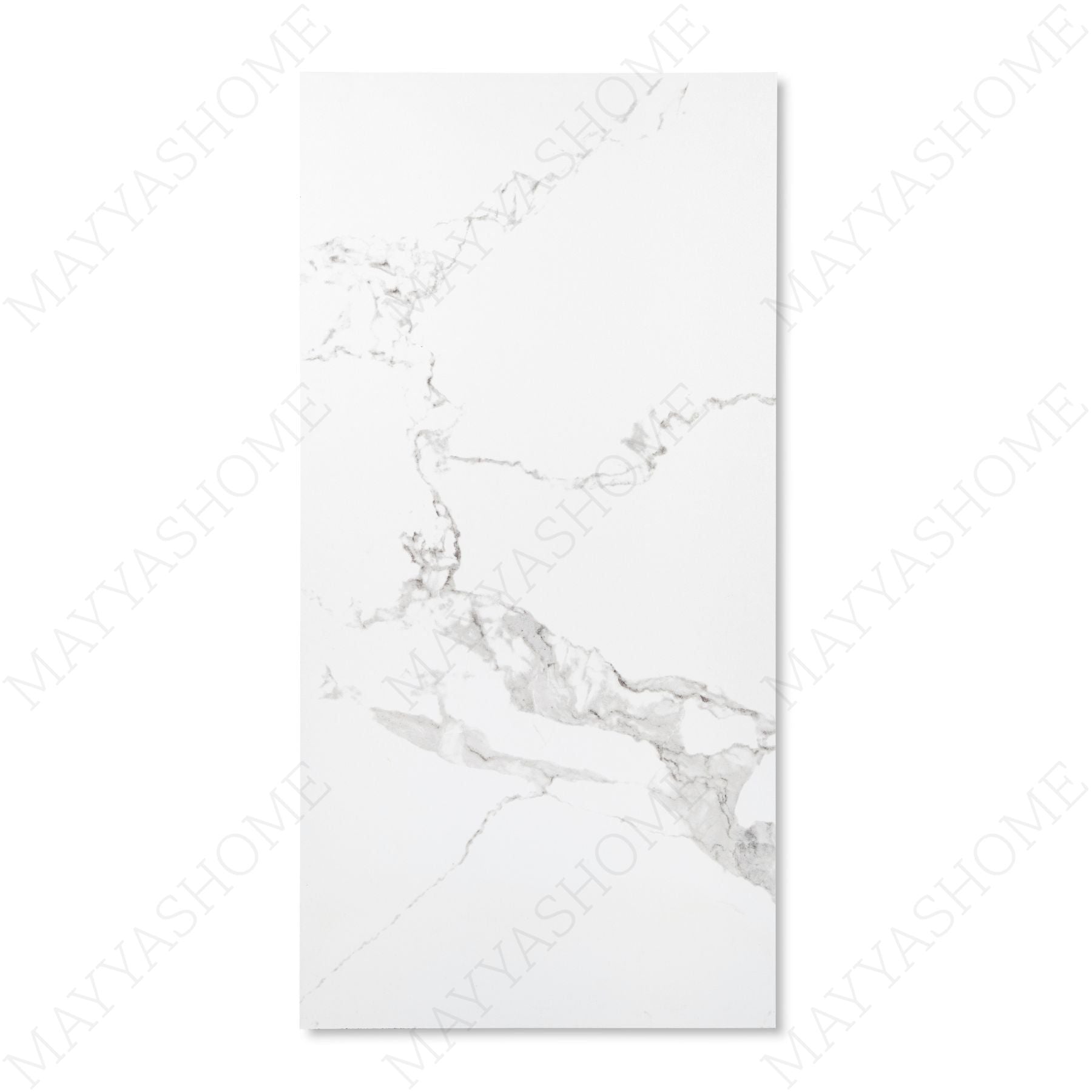 Discover STATUARIO FEATHER porcelain tile 600x1200mm with 9MM thickness and glitter on matt finish. Durable large format tile perfect for elegant shimmer-enhanced flooring and walls.