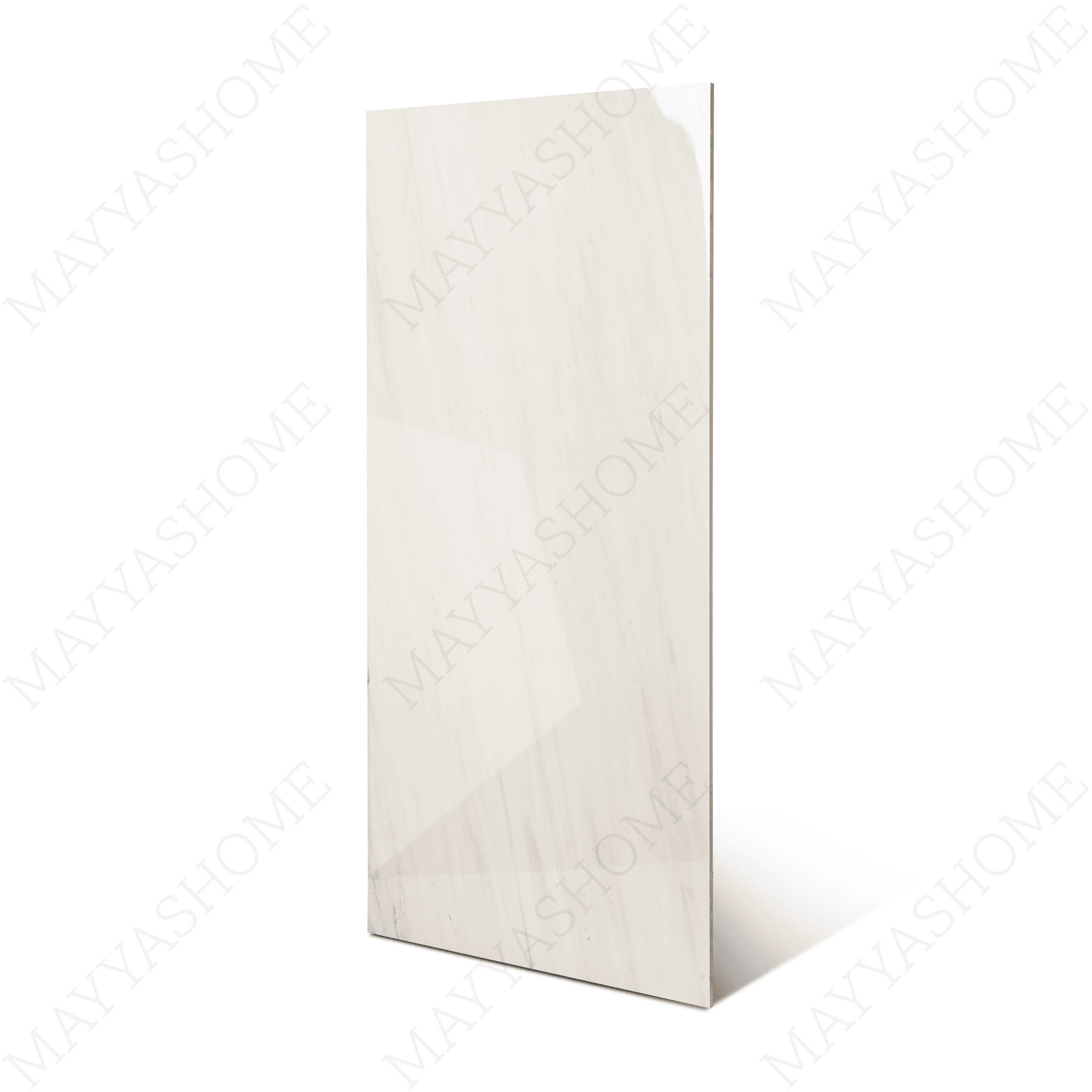 Duck White porcelain tile 60x120cm 9mm thickness, white marble look design, durable porcelain tile for elegant floors and walls.