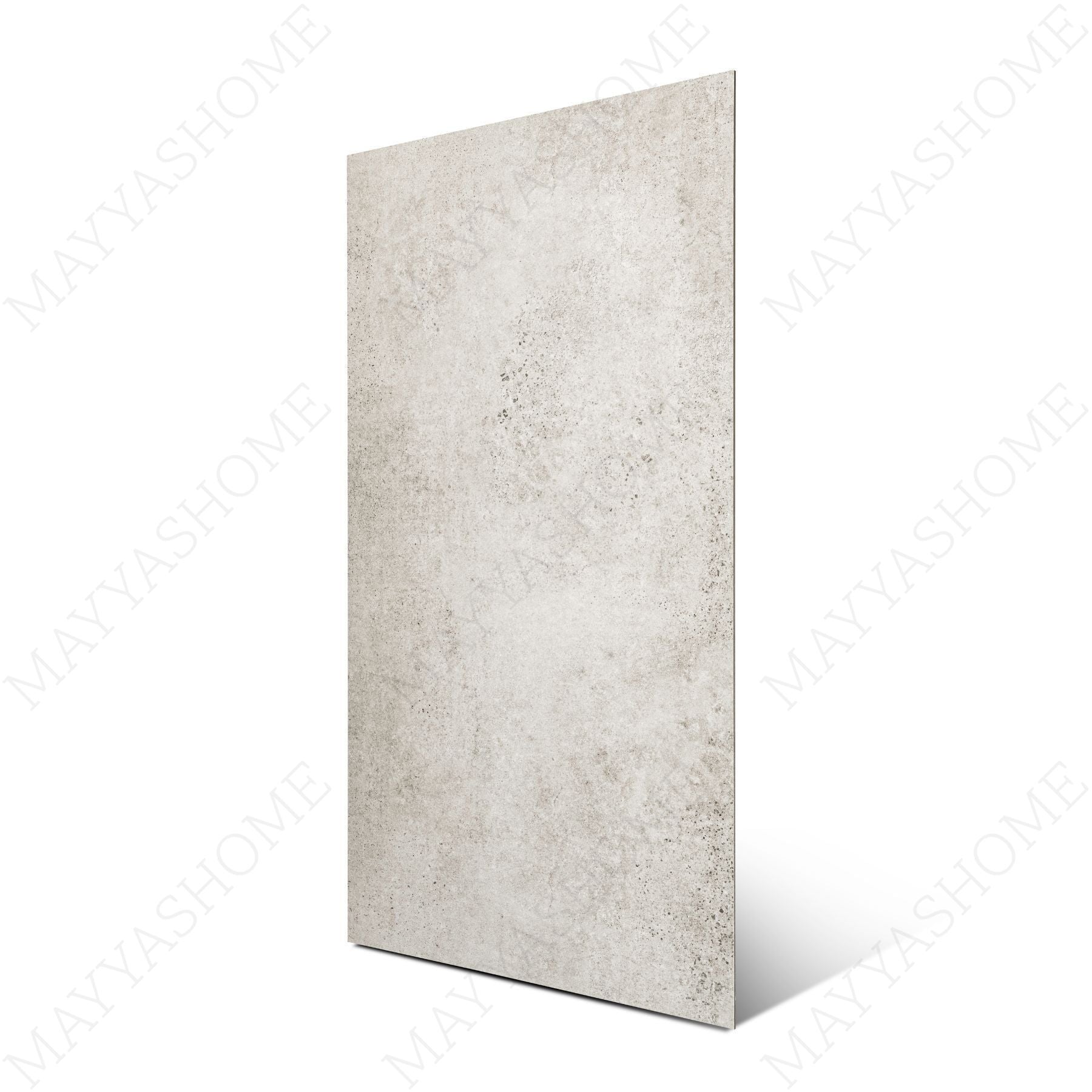 Essence Mist porcelain tile 60×120cm with soft concrete texture, durable porcelain body, ideal for modern floors and walls.