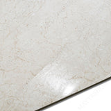 Everglade Marfil glossy marble look porcelain tile 60x120cm with 9mm thickness features warm cream tones, polished shine, and durable performance.