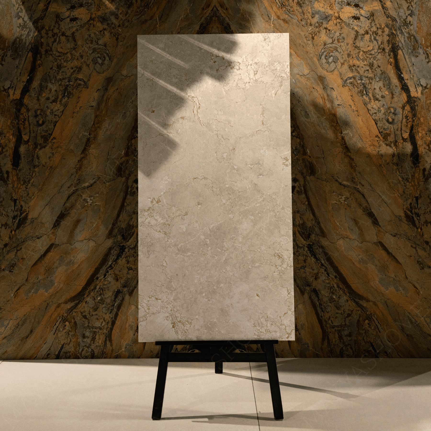 Explore HARMONY IVORY porcelain tile 600x1200mm with 9MM thickness and rocker carving texture. Large format, durable tile perfect for seamless modern floors and walls with excellent resistance to wear and stains.