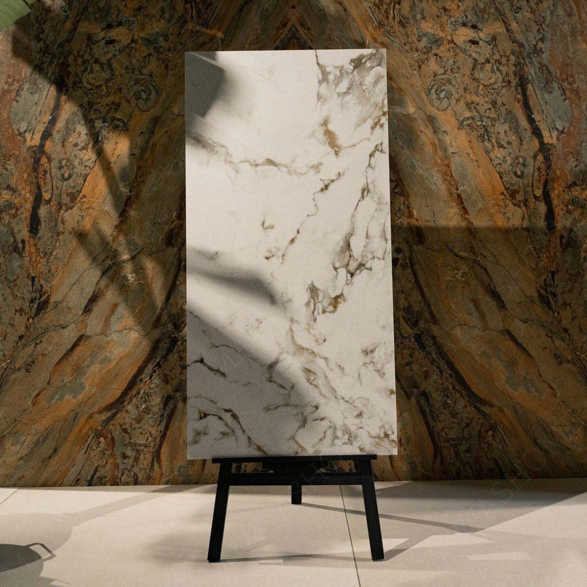 Flame matte stone effect porcelain tile 60x120cm 9mm features warm natural tones, durable porcelain build, and seamless design for floors and walls.