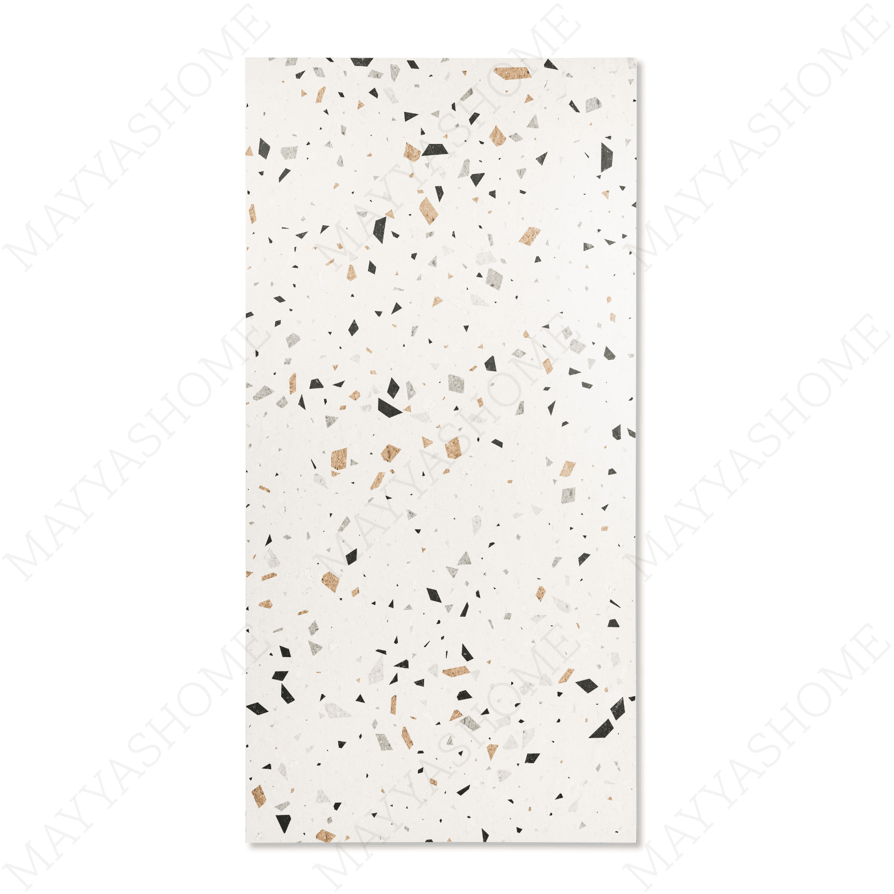 Glacier Bianco porcelain tile 60x120cm with 9mm thickness features a refined marble look, durable porcelain body, ideal for floors and walls.