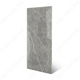 Graphite Vein glossy porcelain tile 60x120cm with 9mm thickness features dark graphite base, elegant veining and refined polished finish.