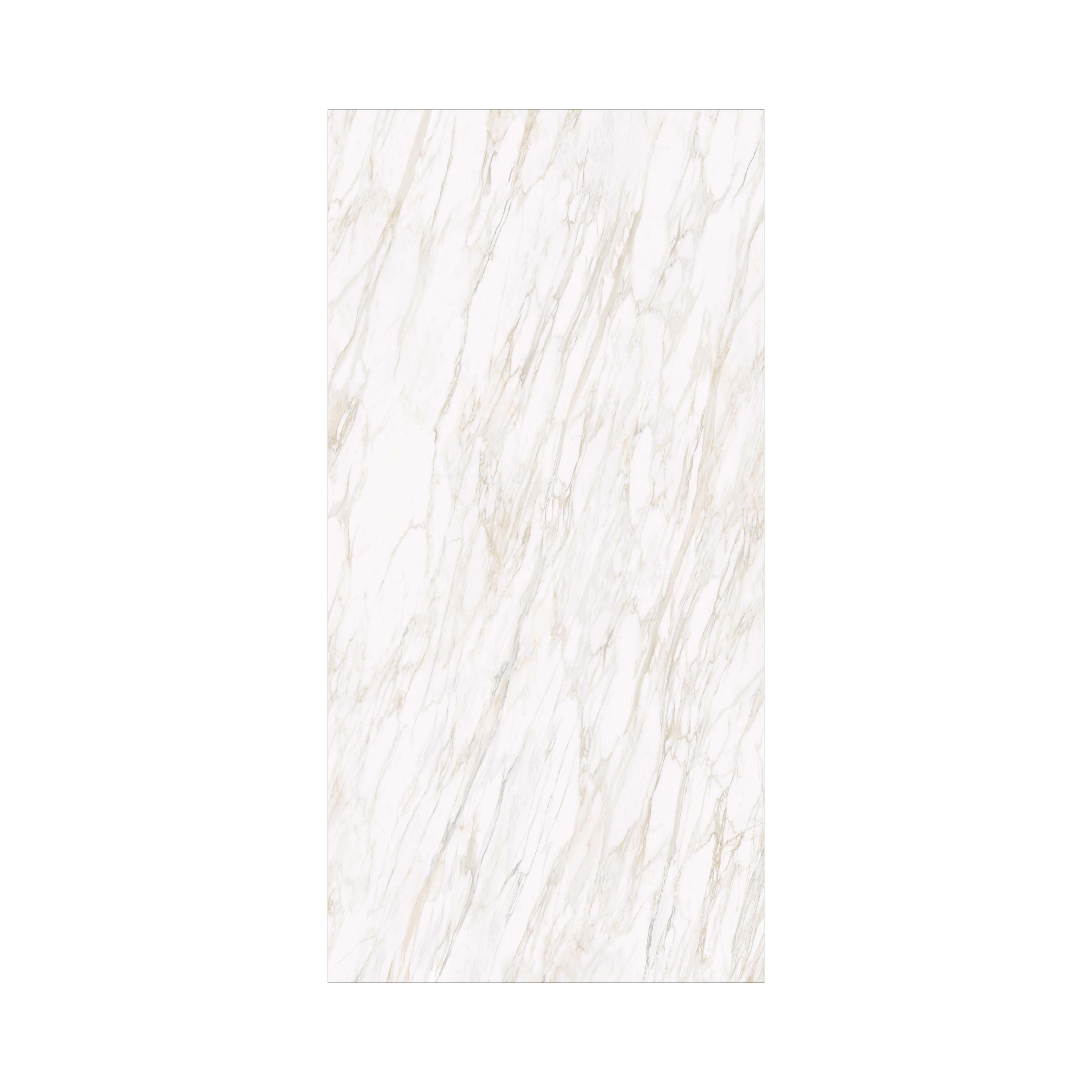 Hore Statuario 120x240cm matt porcelain tile with 09mm thickness. White marble look with soft grey veins, elegant matt finish for walls and floors.