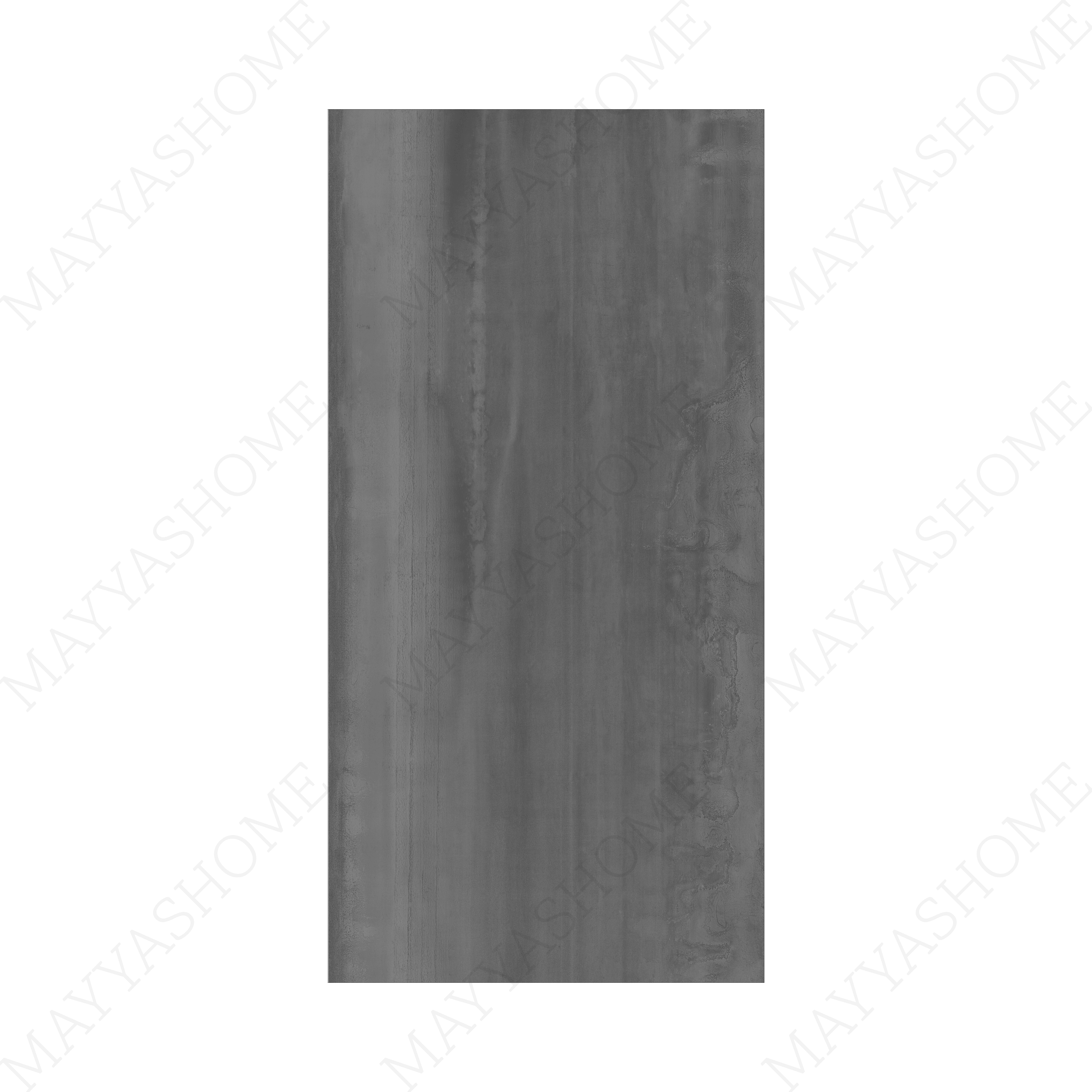  Icon Metal Light Grey 120x240cm lapato porcelain tile with 09mm thickness. Metallic grey with rusty effect, durable finish for walls and floors.