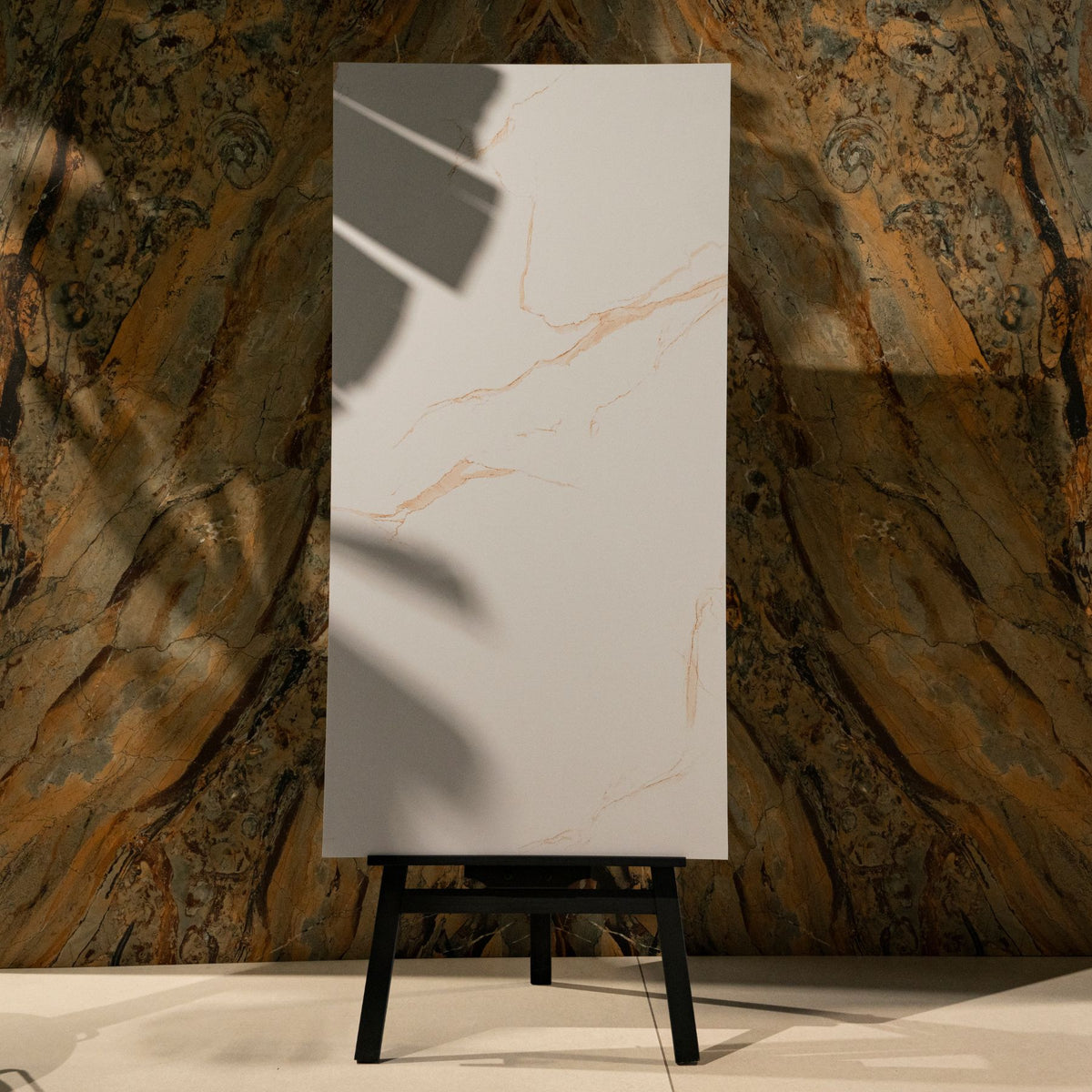 Ivory Dune porcelain tile in 60x120cm size featuring soft ivory sand tones, natural stone texture and durable 9mm thickness for floors and walls.