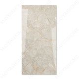 Ivory Gold glossy marble porcelain tile 60x120cm with 9mm thickness features warm ivory base, golden veining and elegant polished finish.