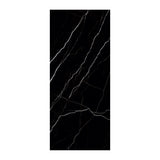 Marquina Black Royal Polish Colorbody porcelain slab 120x280cm, 9mm thick, with a bold black marble look for dramatic floors, walls and contemporary interiors.