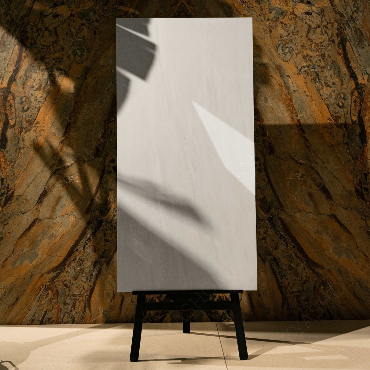 Melton Bianco tiles (60x120cm, 9mm) feature a Glossy finish with a clean white design. Perfect for Indoor Floors and Walls, these Porcelain tiles bring a touch of modern elegance to any space. 